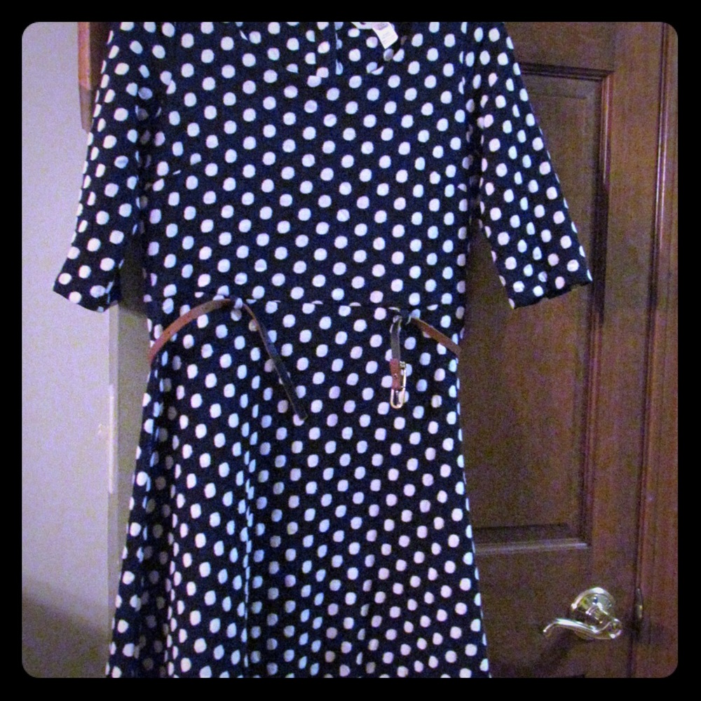 Polka Dot Mini Dress